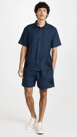 Fanm Mon Preko Linen Pull On 5" Shorts -Reberio Fashion Store famon30045124bd 1666794509374 2 0. UX357 QL90