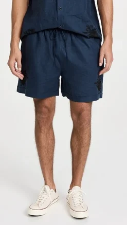 Fanm Mon Preko Linen Pull On 5" Shorts -Reberio Fashion Store famon30045124bd 1666794509437 2 0. UX357 QL90