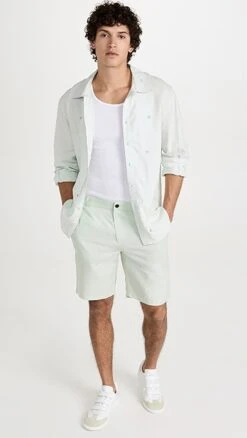 Fanm Mon Andre Linen 8" Shorts -Reberio Fashion Store famon3004715169 1666794714646 2 0. UX357 QL90
