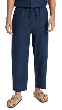 Fanm Mon Satis Linen Pull On Pants -Reberio Fashion Store famon30052124bd 1666711556825 2 0. UX357 QL90