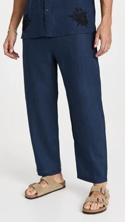 Fanm Mon Satis Linen Pull On Pants