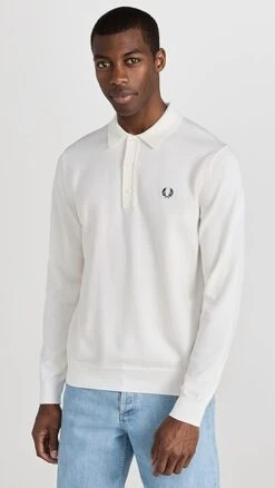 Fred Perry Classic Knitted Shirt -Reberio Fashion Store fperr3058514560 1675449656803 2 0. UX357 QL90