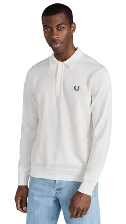 Fred Perry Classic Knitted Shirt -Reberio Fashion Store fperr3058514560 1675449656934 2 0. UX357 QL90