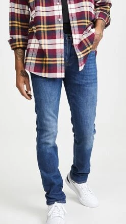 FRAME L'Homme Slim Denim Jeans In Verdugo Verd Wash