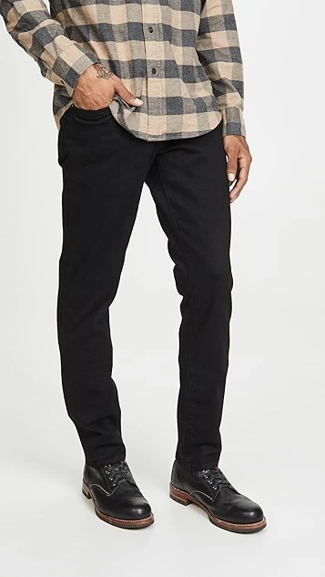 FRAME L'Homme Slim Denim Jeans In Noir Wash 1 FRAME L'Homme Slim Denim Jeans In Noir Wash