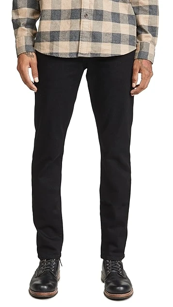 FRAME L'Homme Slim Denim Jeans In Noir Wash 6 FRAME L'Homme Slim Denim Jeans In Noir Wash - Image 6