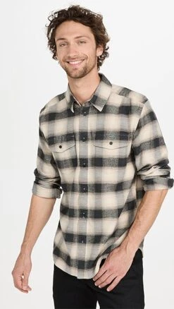 FRAME Plaid Flannel Shirt