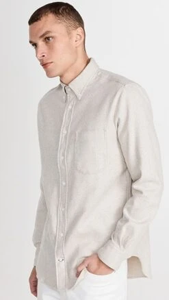 Gitman Vintage White Cotton Tweed -Reberio Fashion Store gitma3048830884 1664302883807 2 0. UX357 QL90