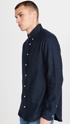 Gitman Vintage Navy Cotton Tweed -Reberio Fashion Store gitma304931af4f 1664288125316 2 0. UX357 QL90