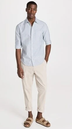 Gitman Vintage Striped Oxford Button Down Shirt -Reberio Fashion Store gitma305031ba2d 1680211820169 2 0. UX357 QL90