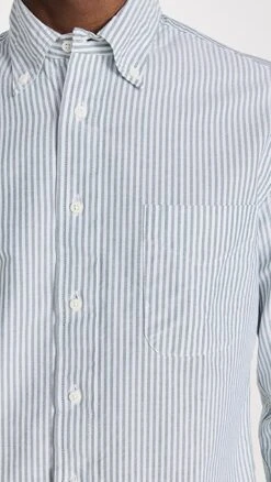 Gitman Vintage Striped Oxford Button Down Shirt -Reberio Fashion Store gitma305031ba2d 1680211820795 2 0. UX357 QL90
