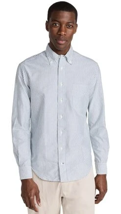 Gitman Vintage Striped Oxford Button Down Shirt -Reberio Fashion Store gitma305031ba2d 1680211821437 2 0. UX357 QL90
