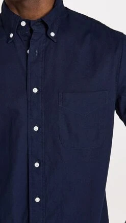 Gitman Vintage Overdyed Oxford Short Sleeve Button Down Shirt -Reberio Fashion Store gitma305081d6a1 1680116719893 2 0. UX357 QL90