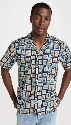 Gitman Vintage Old Masters Camp Collar Shirt