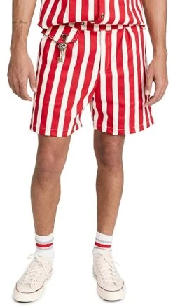 House Of Aama Azaka Cabana Stripe 6" Shorts -Reberio Fashion Store haama300381e6b3 1668525460407 2 0. UX357 QL90