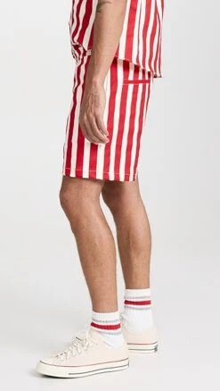 House Of Aama Azaka Cabana Stripe 6" Shorts -Reberio Fashion Store haama300381e6b3 1668525460437 2 0. UX357 QL90