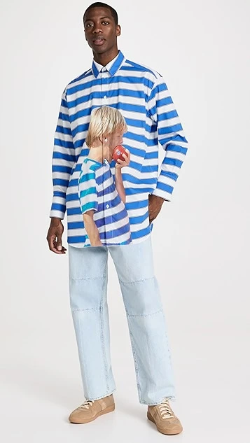 JW Anderson Printed Oversized Shirt 4 JW Anderson Printed Oversized Shirt - Image 4