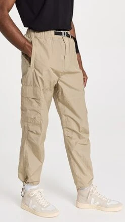 Lacoste Taffeta Relaxed Fit Cargo Belted Trousers -Reberio Fashion Store lcost3051012688 1680194673313 2 0. UX357 QL90