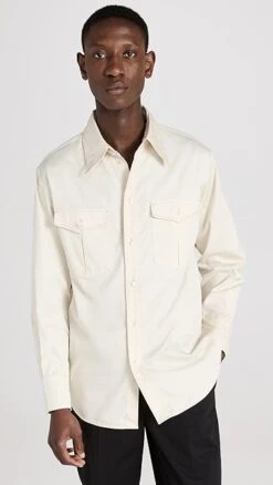 Lemaire Western Shirt -Reberio Fashion Store lemai3030840930 1684256303289 2 0. UX357 QL90