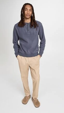 Madewell Polar Fleece Henley -Reberio Fashion Store madew4583513694 1667929566536 2 0. UX357 QL90