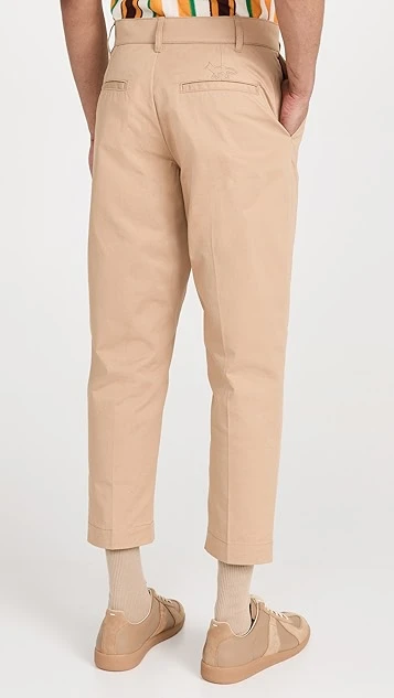 Maison Kitsune Regular Chino Pants 2 Maison Kitsune Regular Chino Pants - Image 2