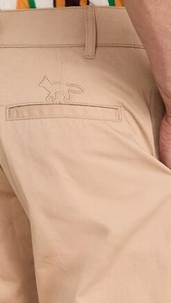 Maison Kitsune Regular Chino Pants 12 Maison Kitsune Regular Chino Pants -Reberio Fashion Store maisk3123012688 1676668804570 2 0. UX357 QL90