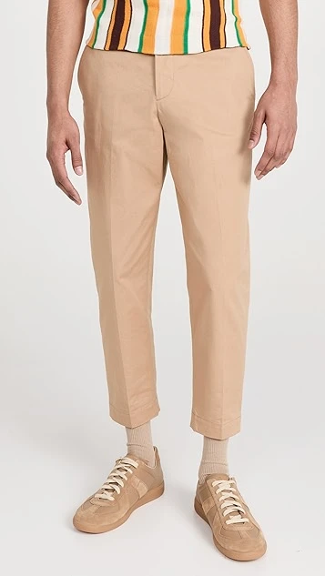 Maison Kitsune Regular Chino Pants 1 Maison Kitsune Regular Chino Pants
