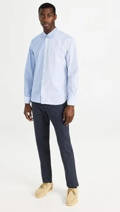 Maison Kitsune Regular Shirt -Reberio Fashion Store maisk312341f576 1675452443272 2 0. UX357 QL90