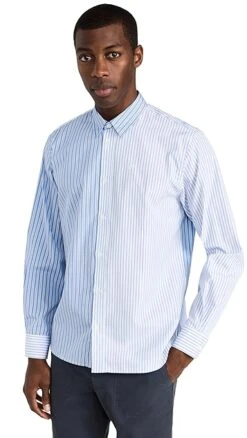 Maison Kitsune Regular Shirt -Reberio Fashion Store maisk312341f576 1675452444988 2 0. UX357 QL90