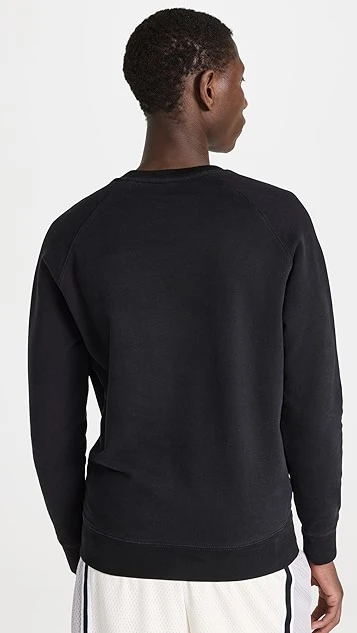 Maison Kitsune Double Monochrome Fox Head Classic Sweatshirt 2 Maison Kitsune Double Monochrome Fox Head Classic Sweatshirt - Image 2