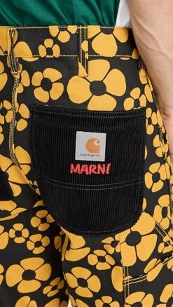 Marni Marni X Carhartt WIP Trousers -Reberio Fashion Store marni3060115919 1673545530261 2 0. UX357 QL90