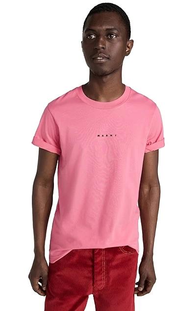 Marni Logo T-Shirt 6 Marni Logo T-Shirt - Image 6