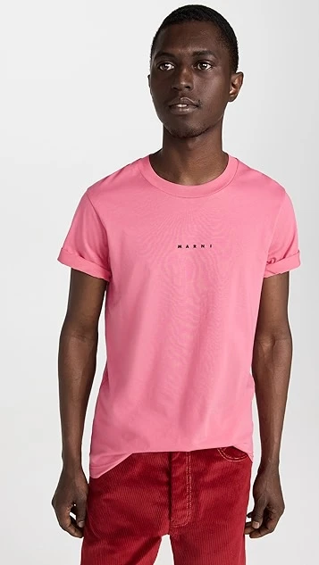 Marni Logo T-Shirt 7 Marni Logo T-Shirt - Image 7