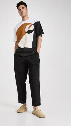 Marni Contrast Stitch Trousers -Reberio Fashion Store marni306331cd2d 1679002380671 2 0. UX357 QL90