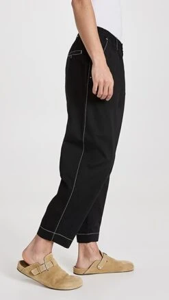 Marni Contrast Stitch Trousers -Reberio Fashion Store marni306331cd2d 1679002380700 2 0. UX357 QL90