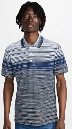Missoni Short Sleeve Polo -Reberio Fashion Store missc301311f04e 1666106654187 2 0. UX357 QL90