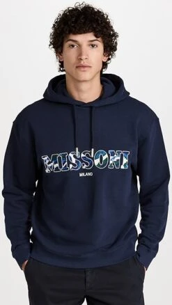 Missoni Hooded Sweatshirt -Reberio Fashion Store missc30135178b4 1666722091258 2 0. UX357 QL90