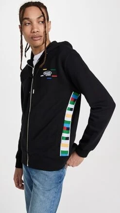 Missoni Felpa Full Zip Con Cappuccio