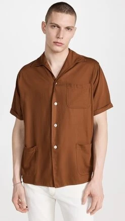 Maison Margiela Short Sleeved Shirt -Reberio Fashion Store mmmar3023212000 1678466305931 2 0. UX357 QL90