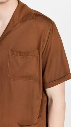 Maison Margiela Short Sleeved Shirt -Reberio Fashion Store mmmar3023212000 1678466306095 2 0. UX357 QL90