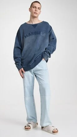Maison Margiela Faded Sweatshirt 10 Maison Margiela Faded Sweatshirt -Reberio Fashion Store mmmar30235152d4 1678395841148 2 0. UX357 QL90