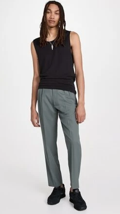 Maison Margiela Pleated Pants 10 Maison Margiela Pleated Pants -Reberio Fashion Store mmmar3023710500 1677195896691 2 0. UX357 QL90