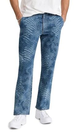 MM6 Maison Margiela Snake Print Pants -Reberio Fashion Store mmsix303401e5d9 1666890106968 2 0. UX357 QL90