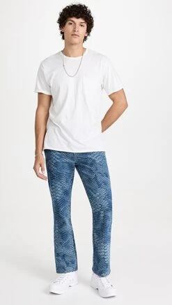 MM6 Maison Margiela Snake Print Pants -Reberio Fashion Store mmsix303401e5d9 1666890106998 2 0. UX357 QL90