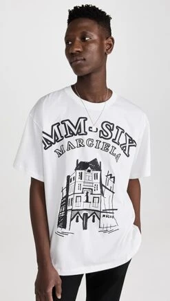 MM6 Maison Margiela Logo T-Shirt 12 MM6 Maison Margiela Logo T-Shirt -Reberio Fashion Store mmsix3037410cd7 1672766356842 2 0. UX357 QL90