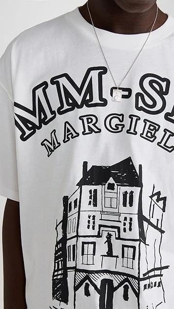 MM6 Maison Margiela Logo T-Shirt 5 MM6 Maison Margiela Logo T-Shirt - Image 5