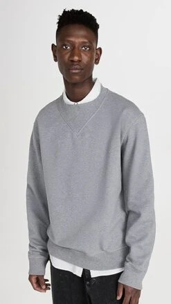 MM6 Maison Margiela Heather Sweatshirt -Reberio Fashion Store mmsix3037617966 1672779917194 2 0. UX357 QL90