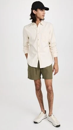 OAS Linen 5" Shorts -Reberio Fashion Store oasco3000411689 1668798320992 2 0. UX357 QL90