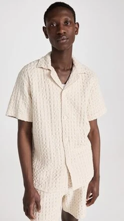 OAS Cuba Waffle Shirt -Reberio Fashion Store oasco3001811947 1681166116706 2 0. UX357 QL90
