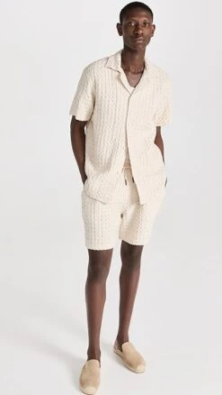 OAS Porto Waffle 6.25" Shorts 10 OAS Porto Waffle 6.25" Shorts -Reberio Fashion Store oasco3001911947 1681166119646 2 0. UX357 QL90